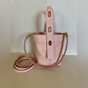 Marc Jacobs Pink Leather Bucket Bag - NWOT